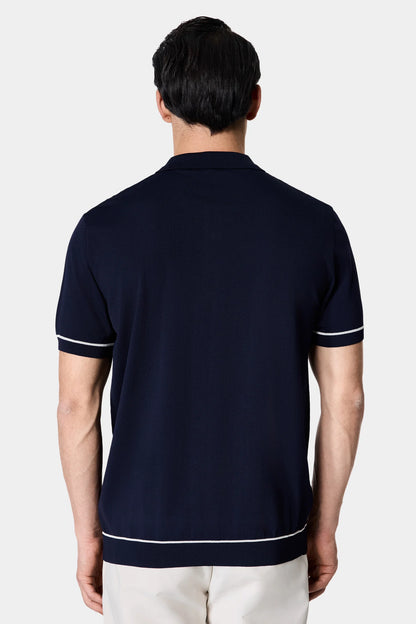 Damat Regular Fit Lacivert Triko