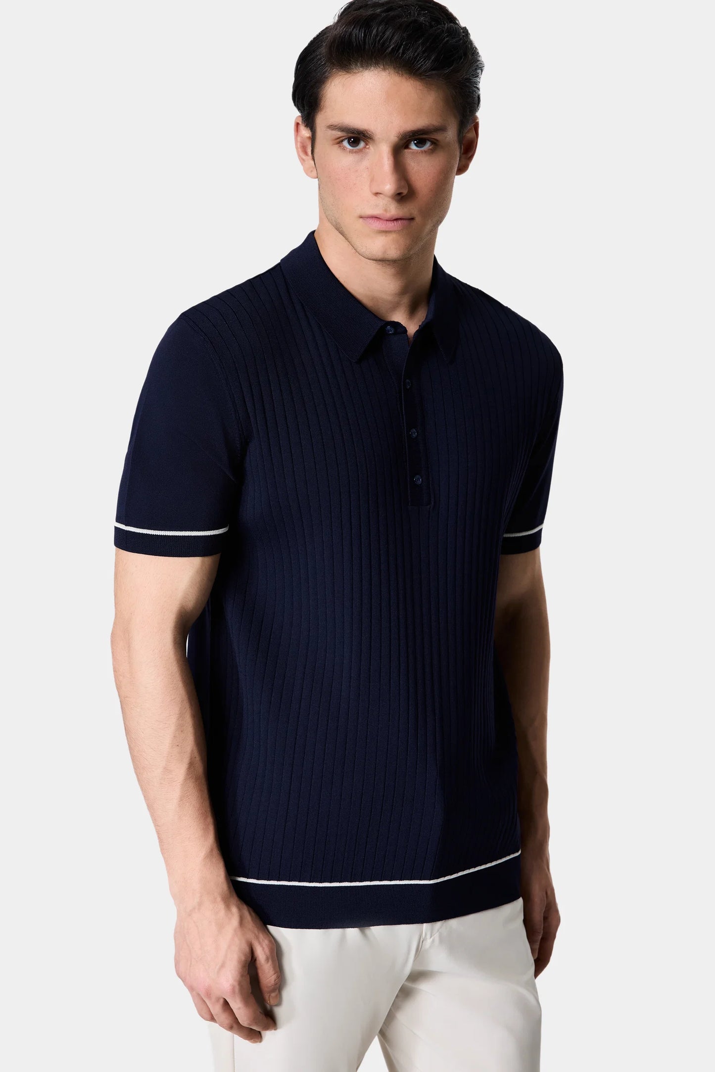 Damat Regular Fit Lacivert Triko