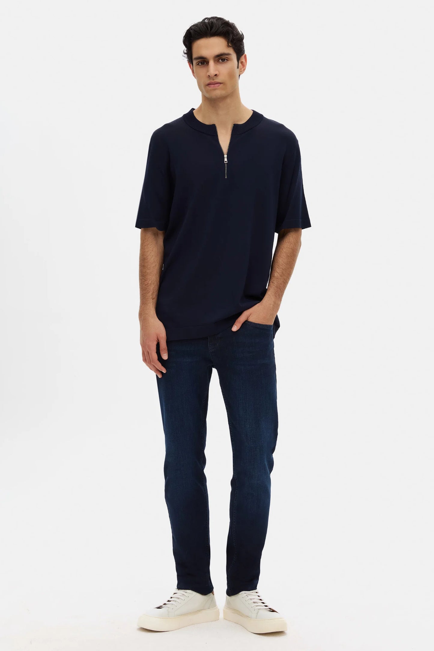 Tween Relaxed Fit Lacivert Triko