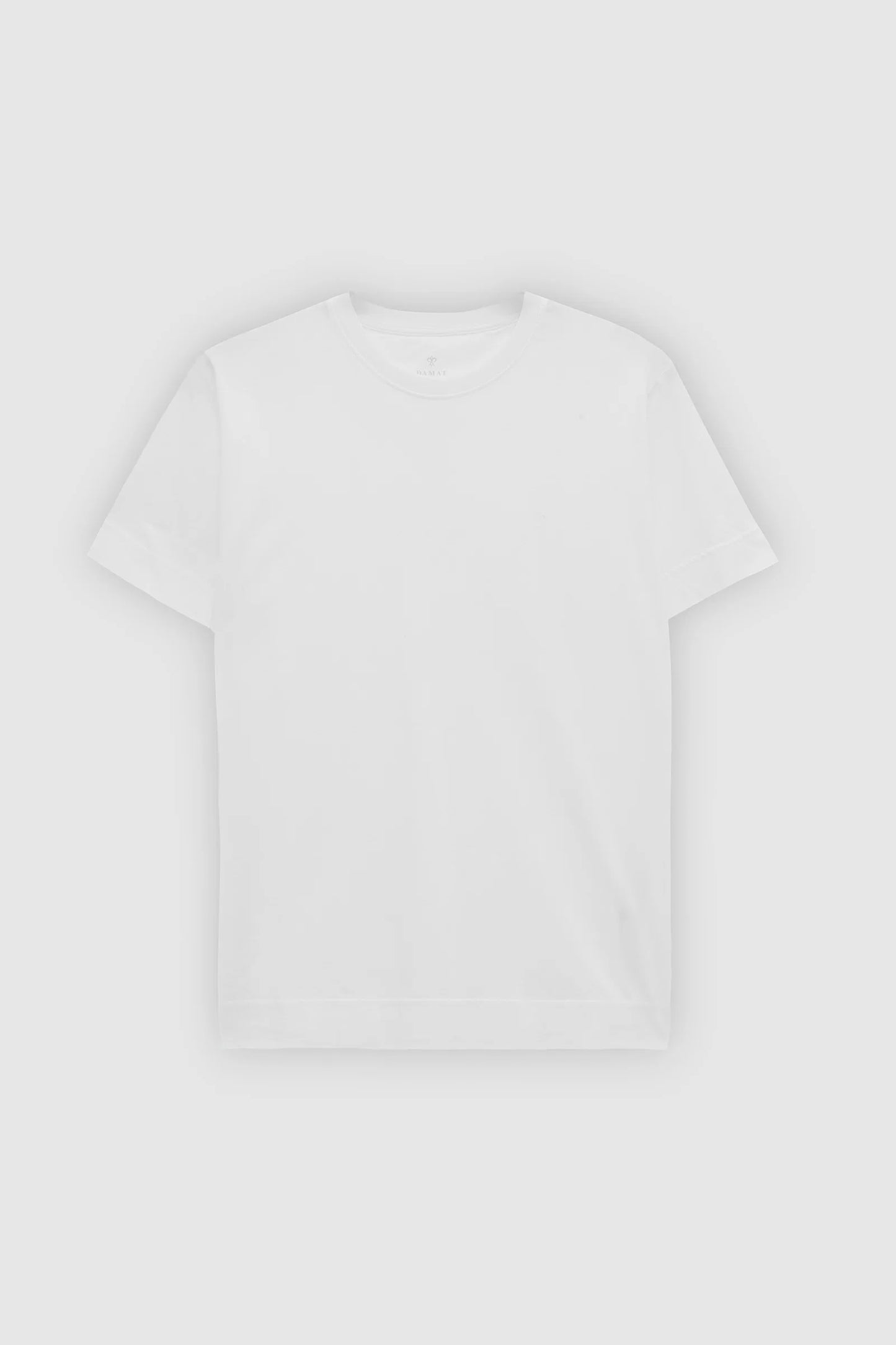 Damat Regular Fit Ekru %100 Pamuk Merserize T-shirt