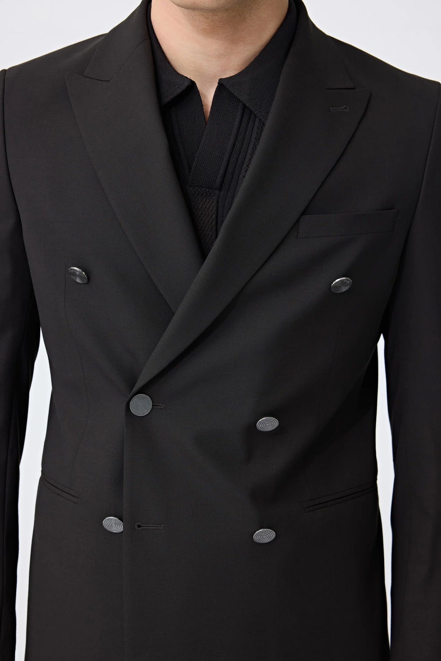 Tween Slim Fit Kahverengi Kruvaze Takim Elbise