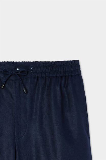 Damat Regular Fit Lacivert Düz Şort