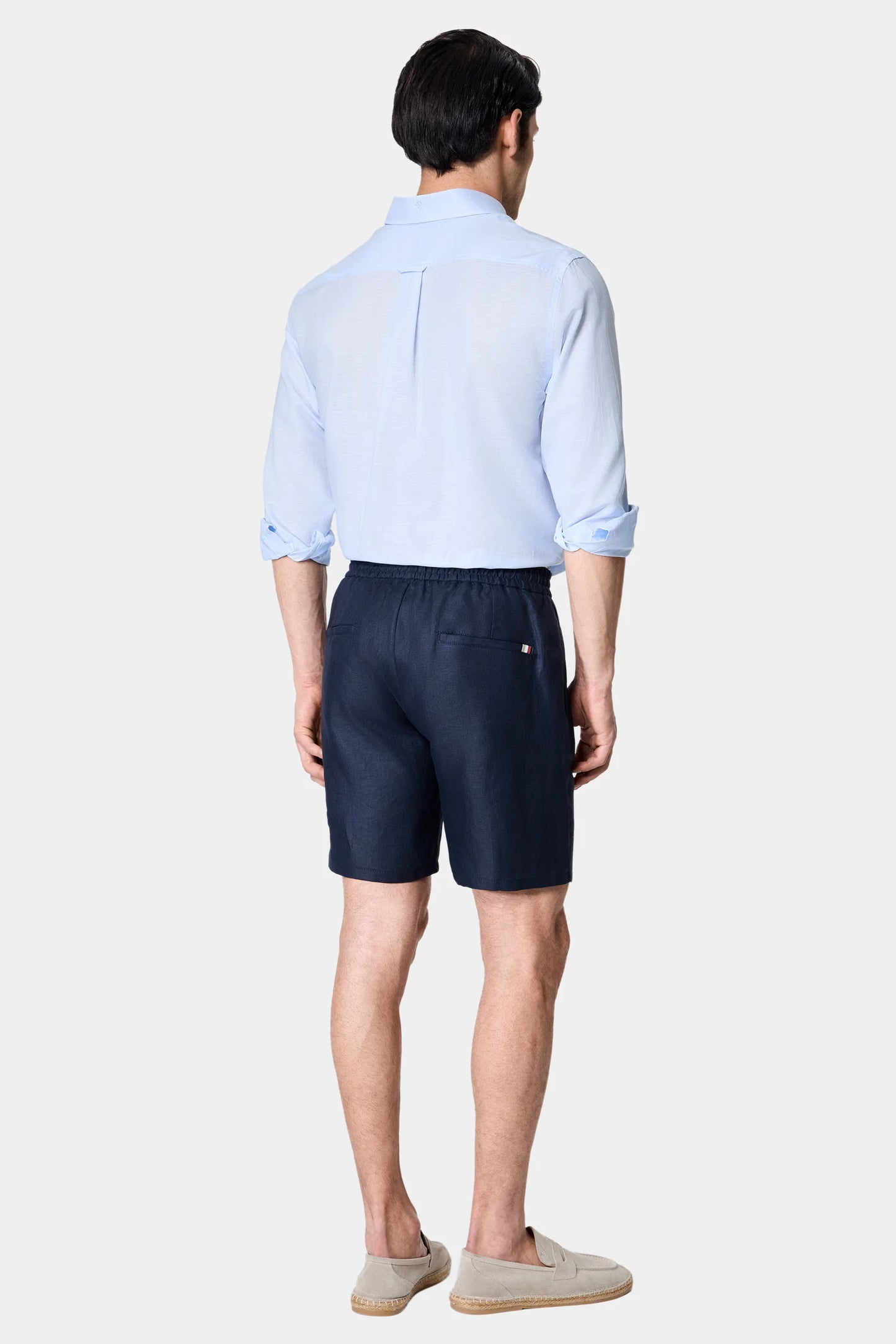 Damat Regular Fit Lacivert Düz Şort