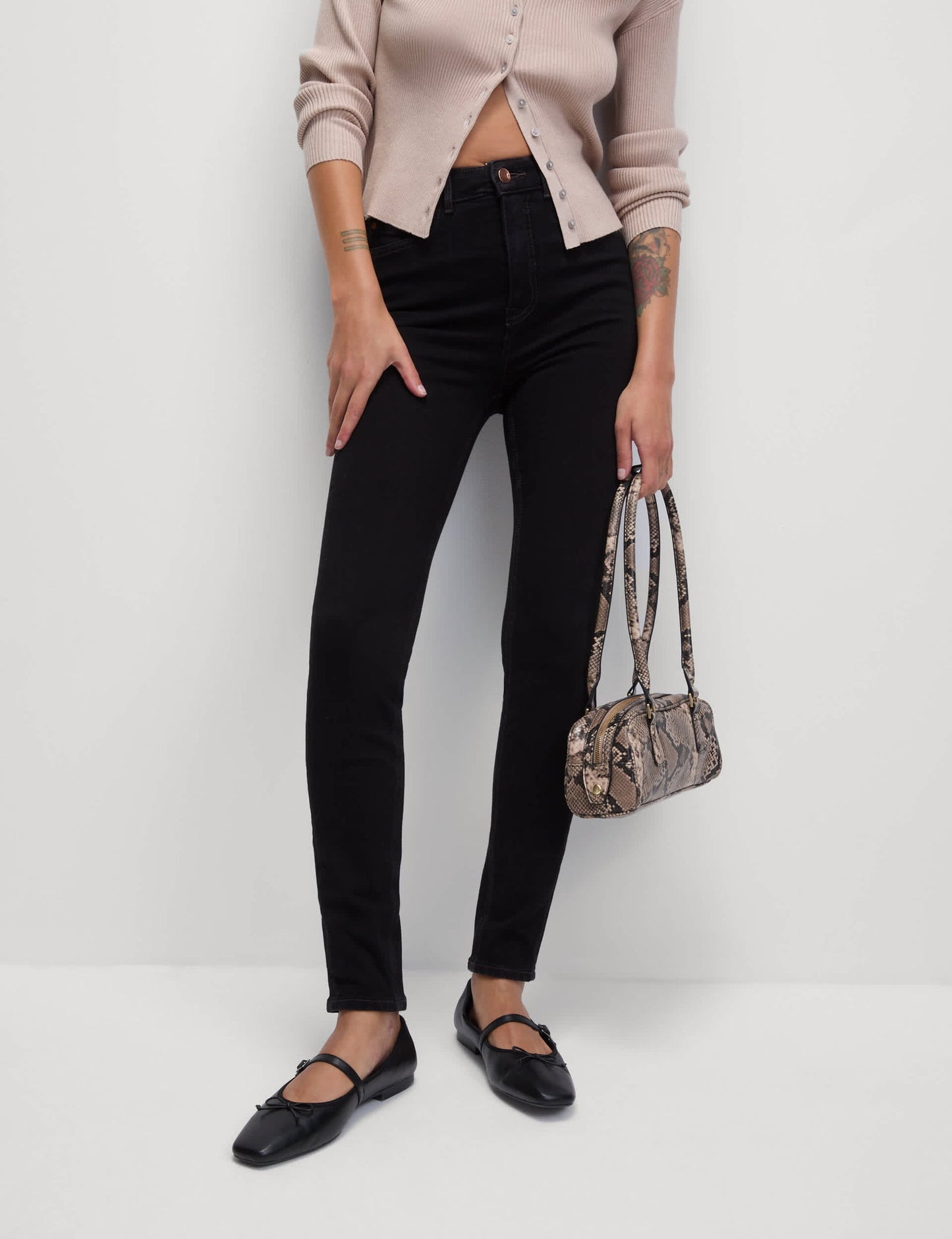 Skinny Fit Yüksek Bel Magic Jean Pantolon