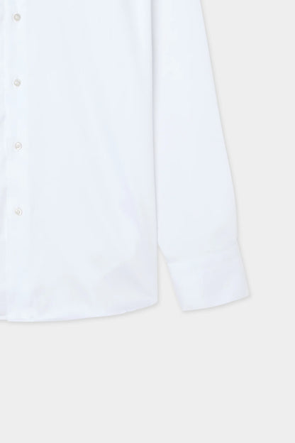 Damat Slim Fit Beyaz Gabardin Gömlek