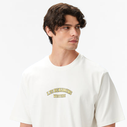 Les Benjamins Erkek Beyaz T-shirt