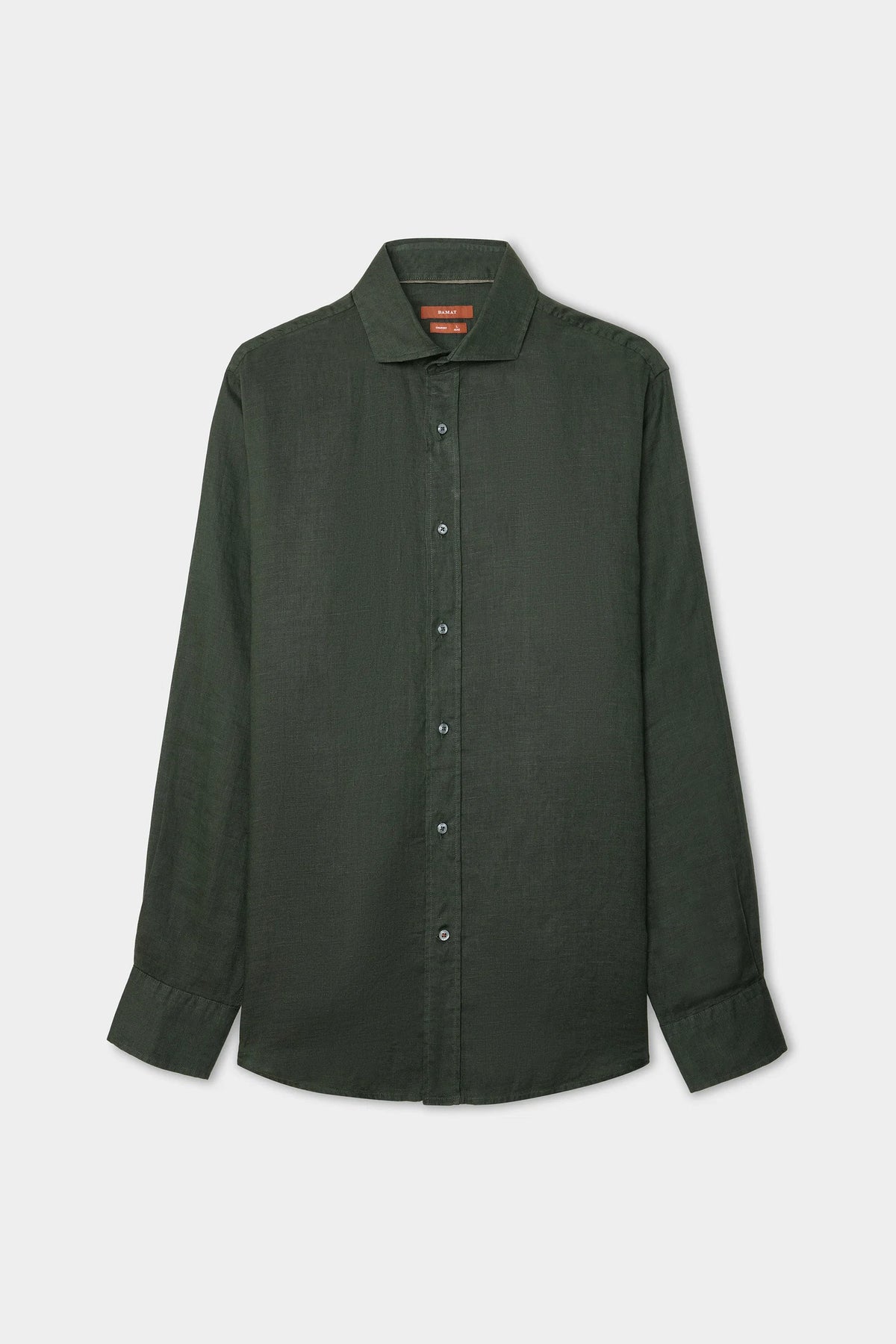Damat Comfort Yeşil Armürlü Gömlek
