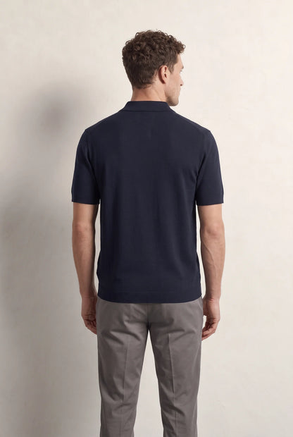 Ds Damat Slim Fit Lacivert Düz Örgü Kazak