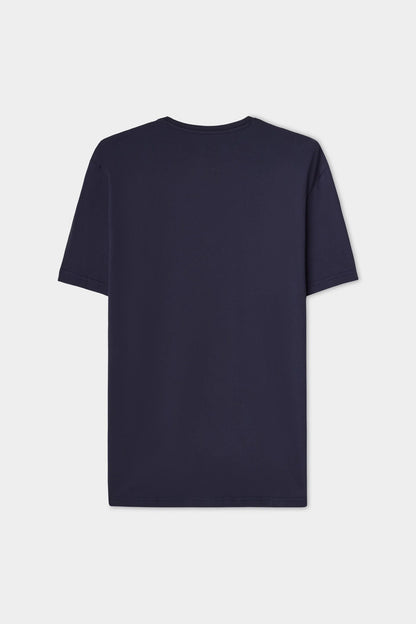 Ds Damat Regular Fit Lacivert Düz T-shirt