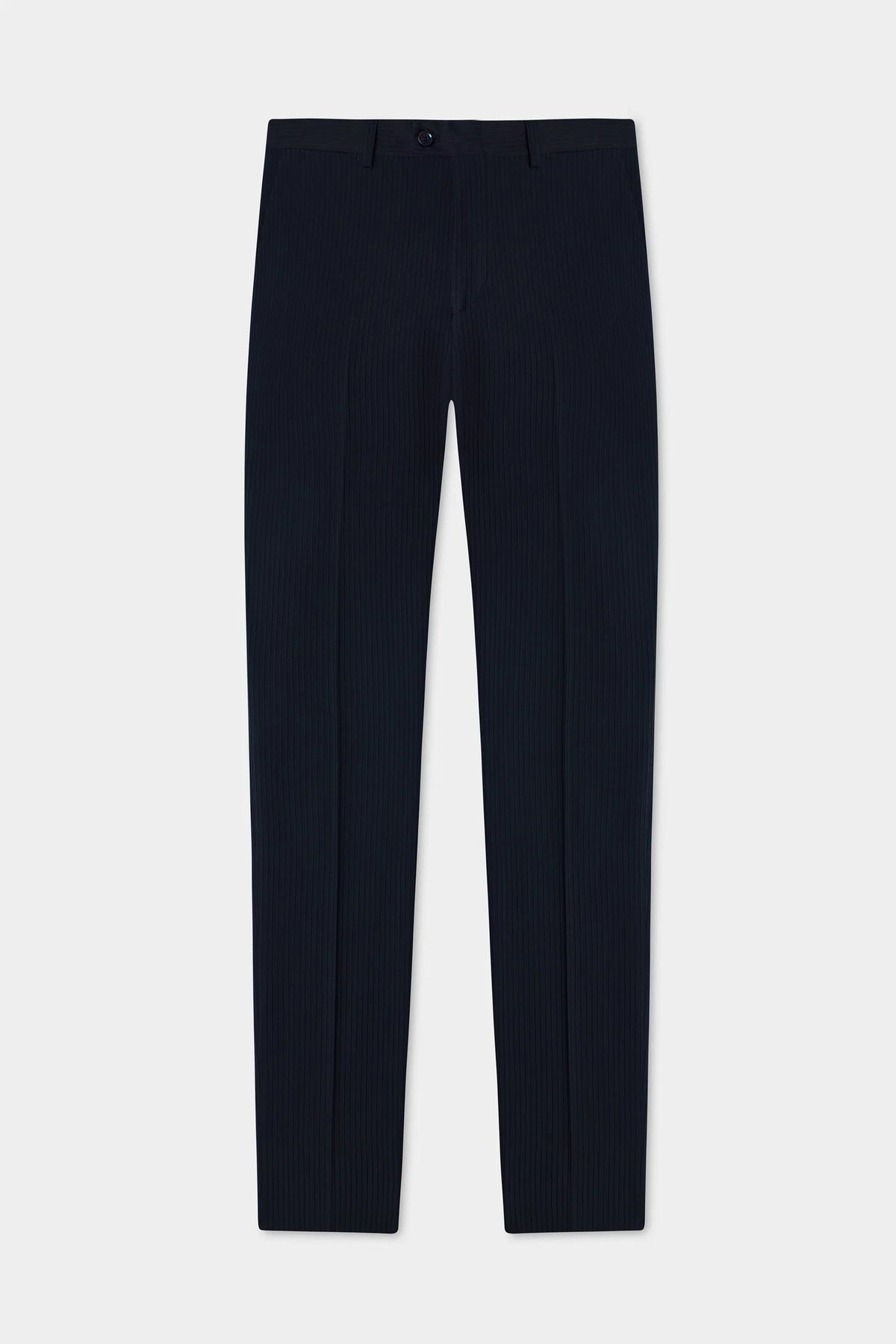 Twn Slim Fit Lacivert Çizgili Takim Elbise