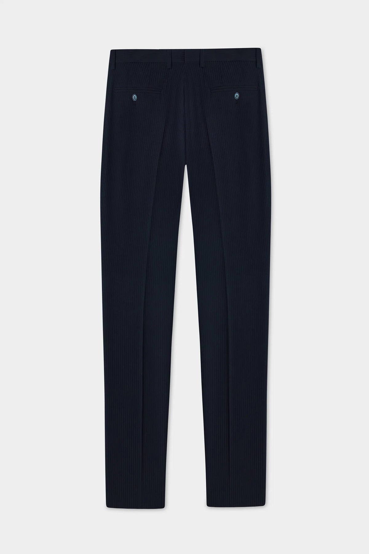 Twn Slim Fit Lacivert Çizgili Takim Elbise