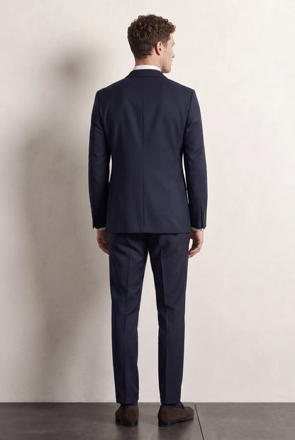 Ds Damat Regular Fit Lacivert Düz Takim Elbise