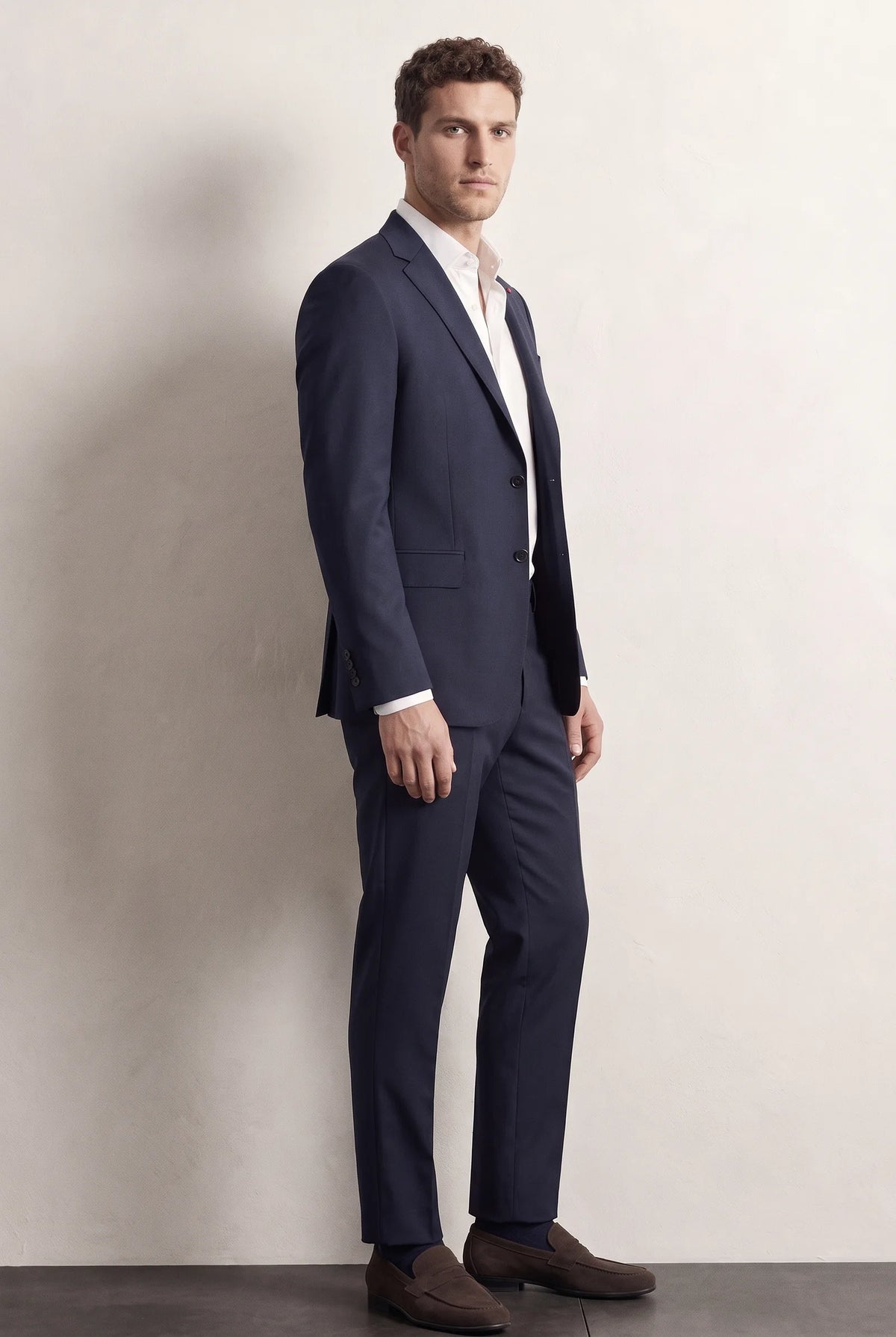 Ds Damat Regular Fit Lacivert Düz Takim Elbise