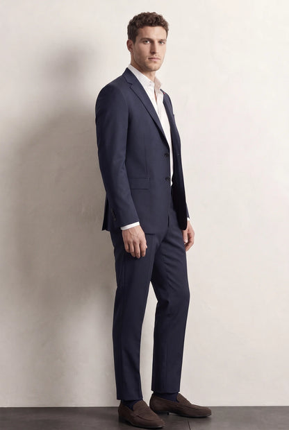 Ds Damat Regular Fit Lacivert Düz Takim Elbise