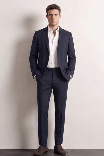 Ds Damat Regular Fit Lacivert Düz Takim Elbise