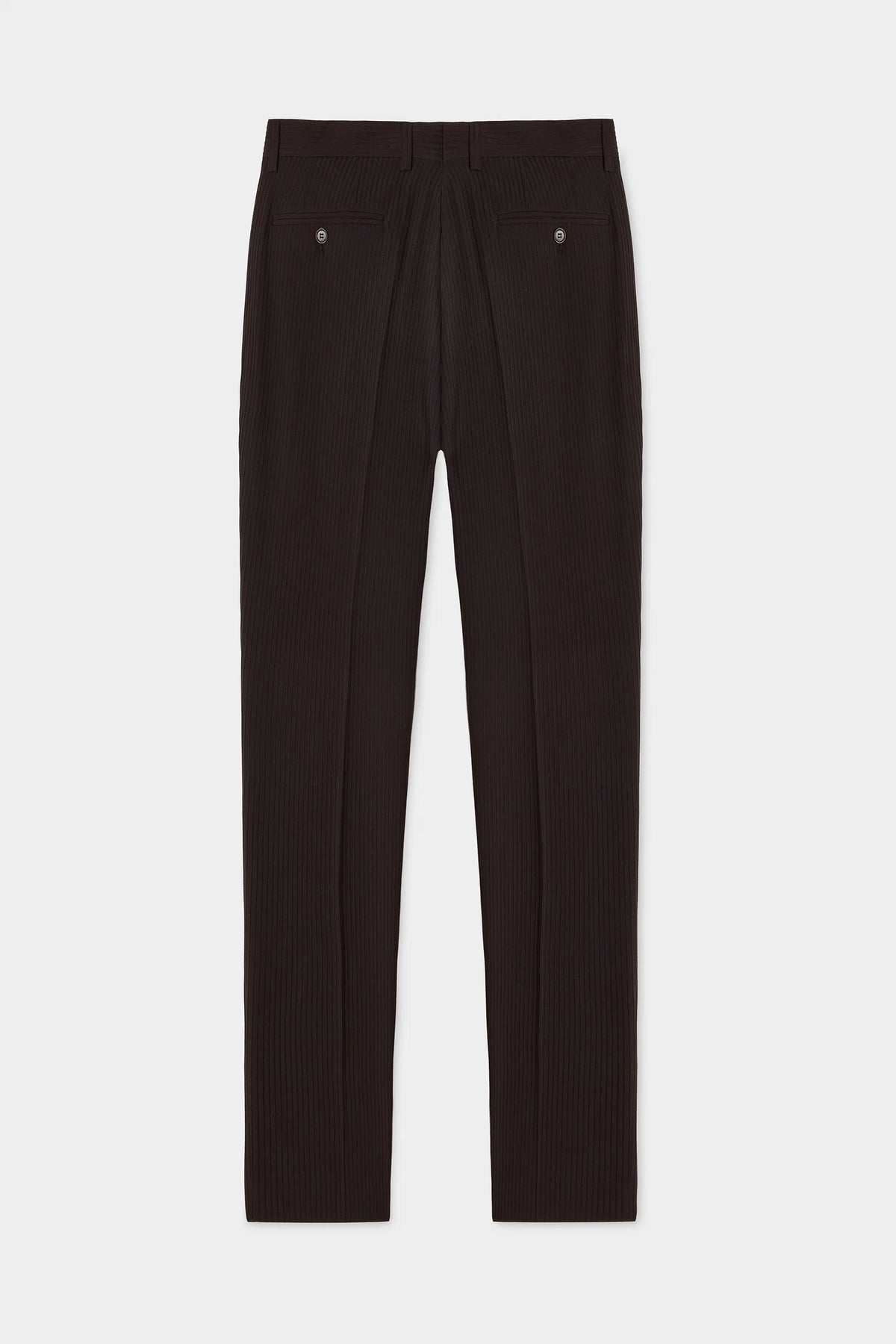 Twn Slim Fit Kahverengi Çizgili Takim Elbise