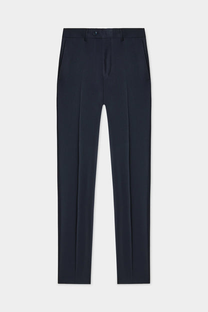 Twn Slim Fit Lacivert Çizgili Takim Elbise