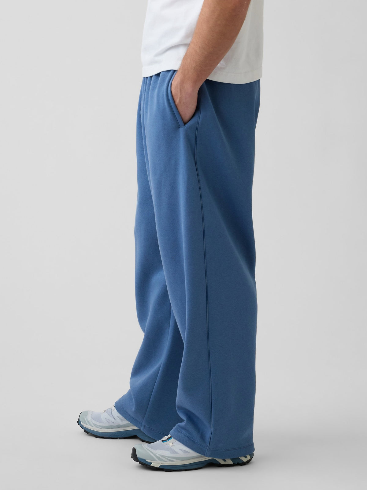 Açık Mavi Vintagesoft Baggy Eşofman Altı