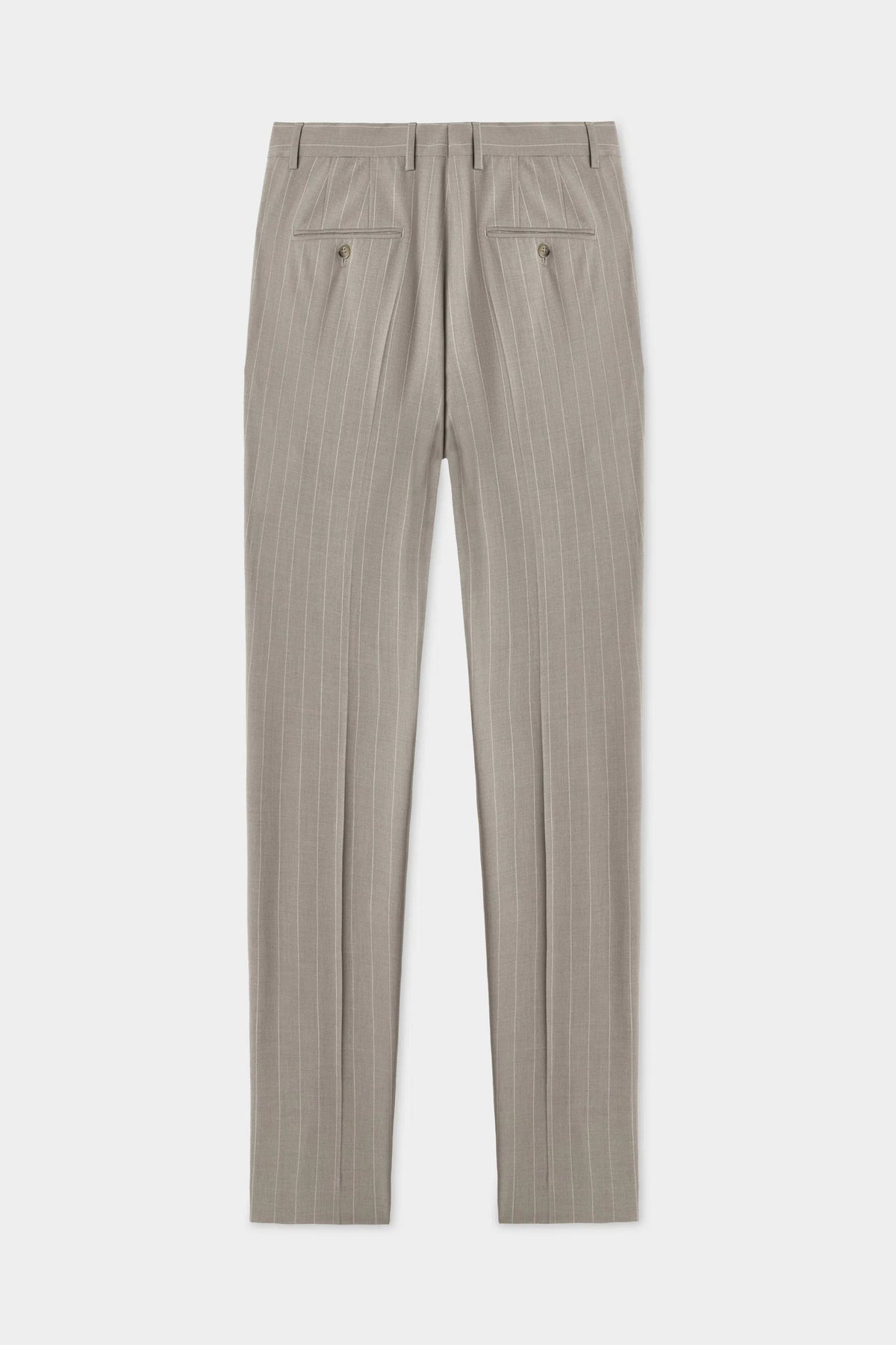 Twn Slim Fit Bej Çizgili Takim Elbise