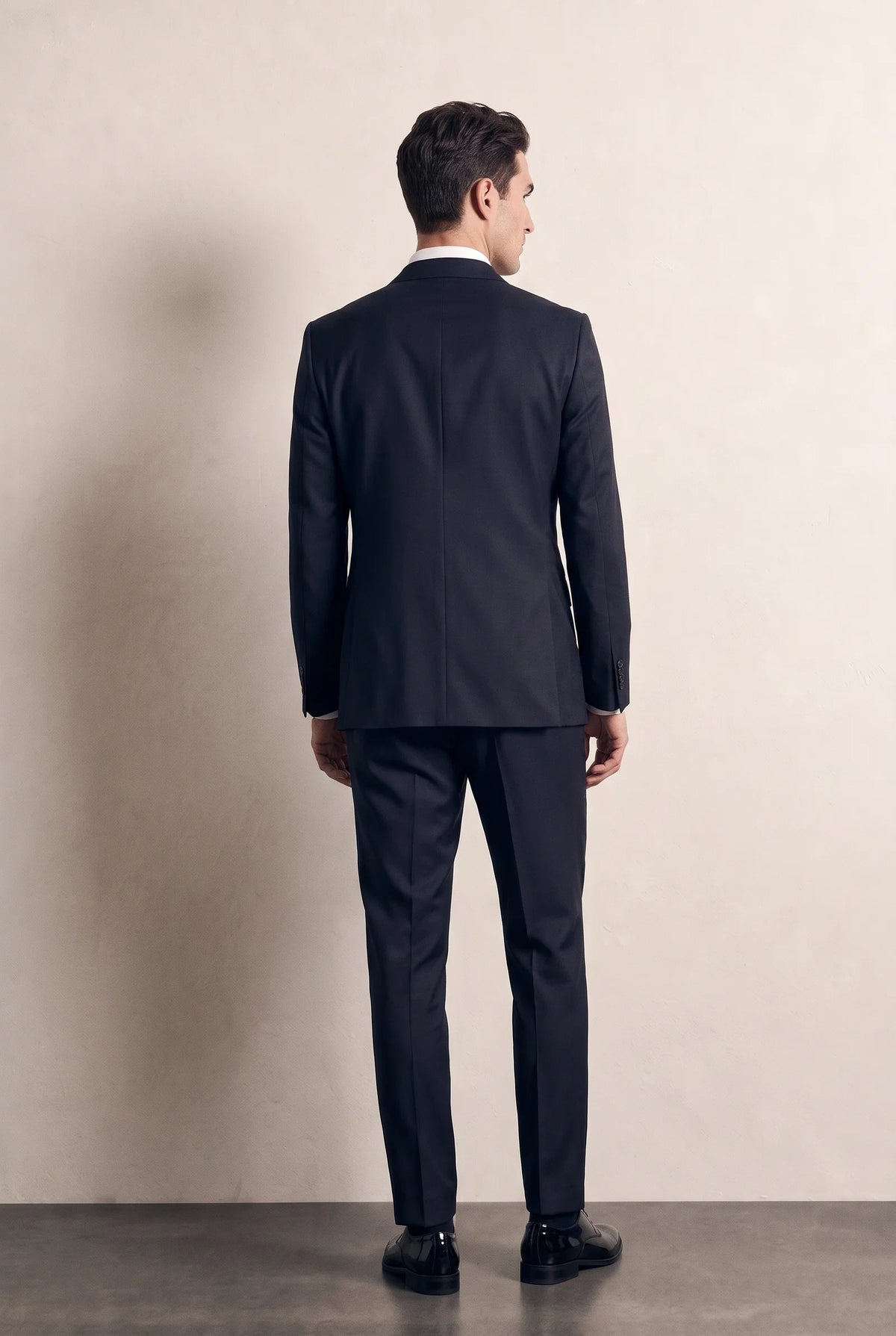 Ds Damat Comfort Fit Lacivert Düz Takim Elbise