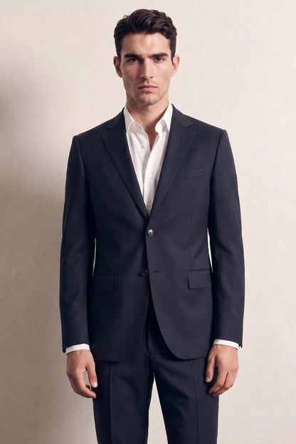 Ds Damat Comfort Fit Lacivert Düz Takim Elbise