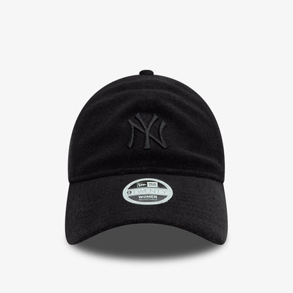 New Era 9twenty New York Yankees Kadın Siyah Şapka