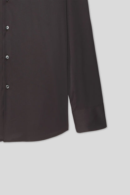 Twn Slim Fit Vizon Düz Travel Gömlek