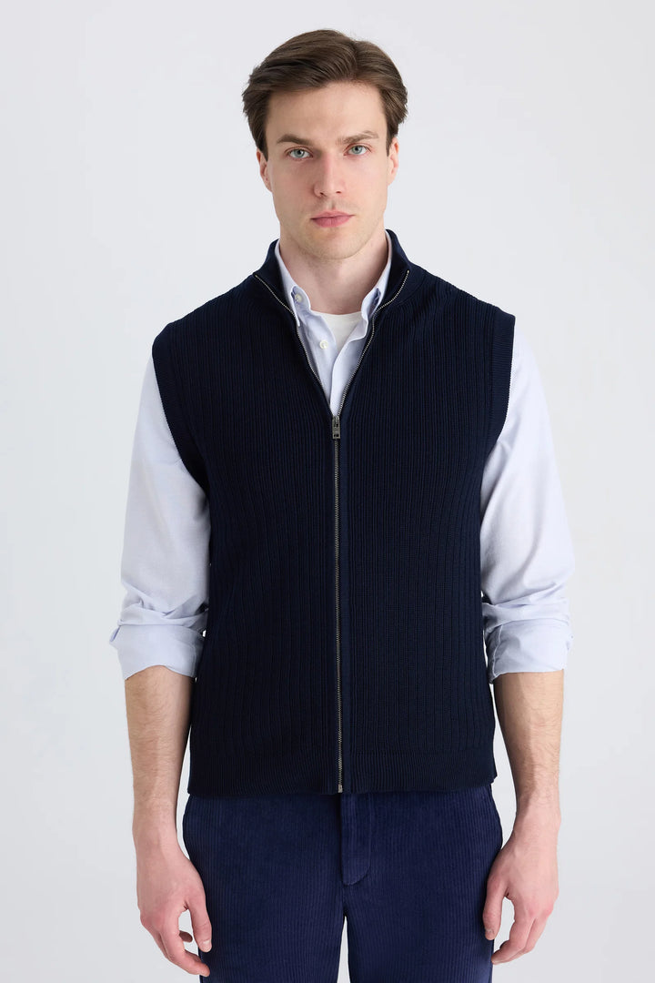 Twn Slim Fit Lacivert Süveter