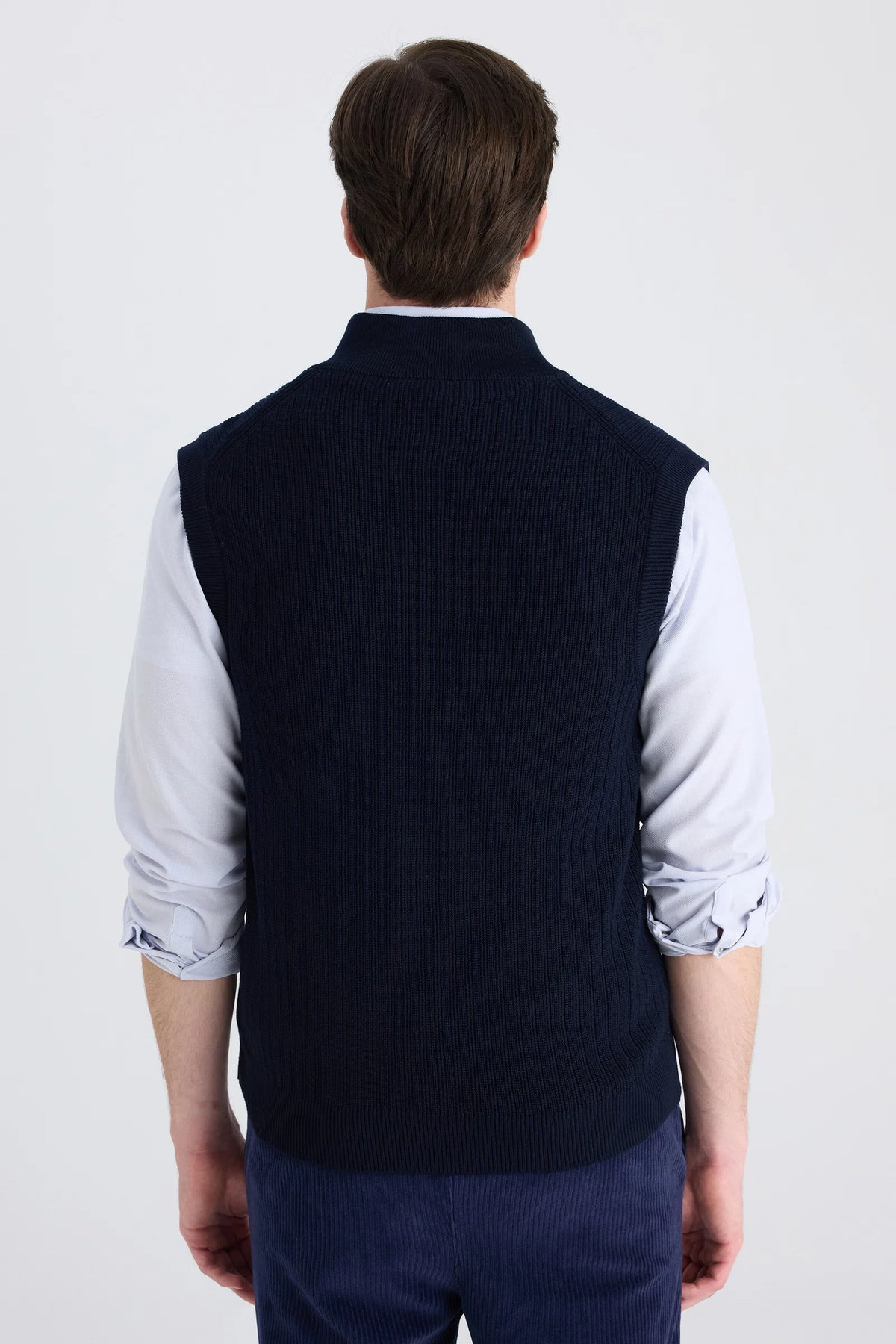 Twn Slim Fit Lacivert Süveter