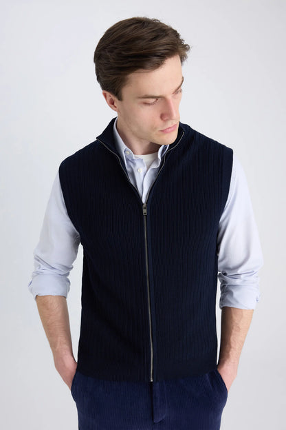 Twn Slim Fit Lacivert Süveter