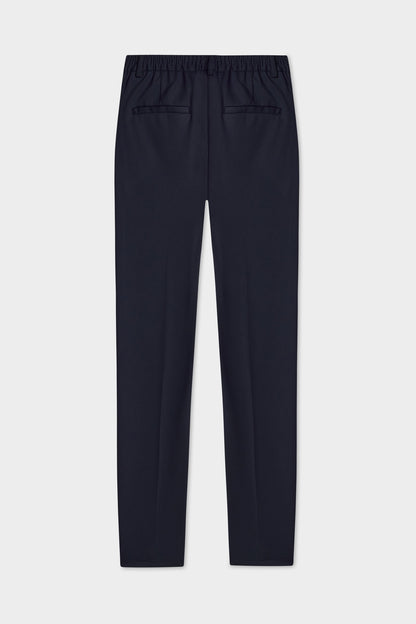Twn Relaxed Fit (pilesiz) Lacivert Çizgili Jogger Pantolon