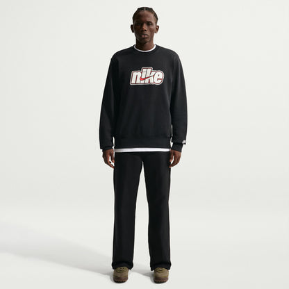 Nike Club Ft Crew Futbol Erkek Siyah T-shirt