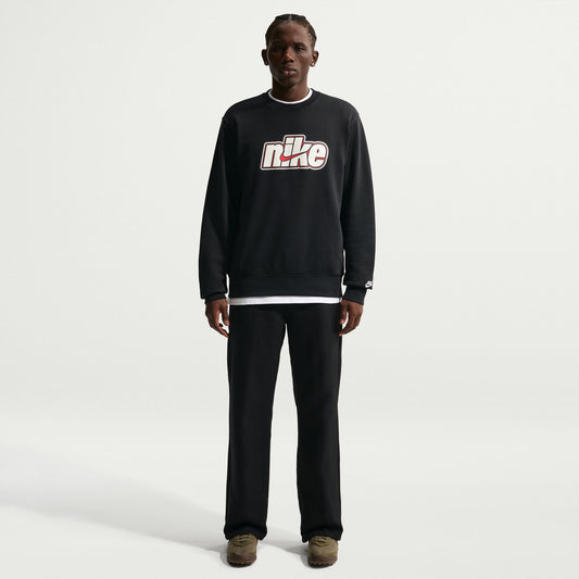 Nike Club Ft Crew Futbol Erkek Siyah T-shirt