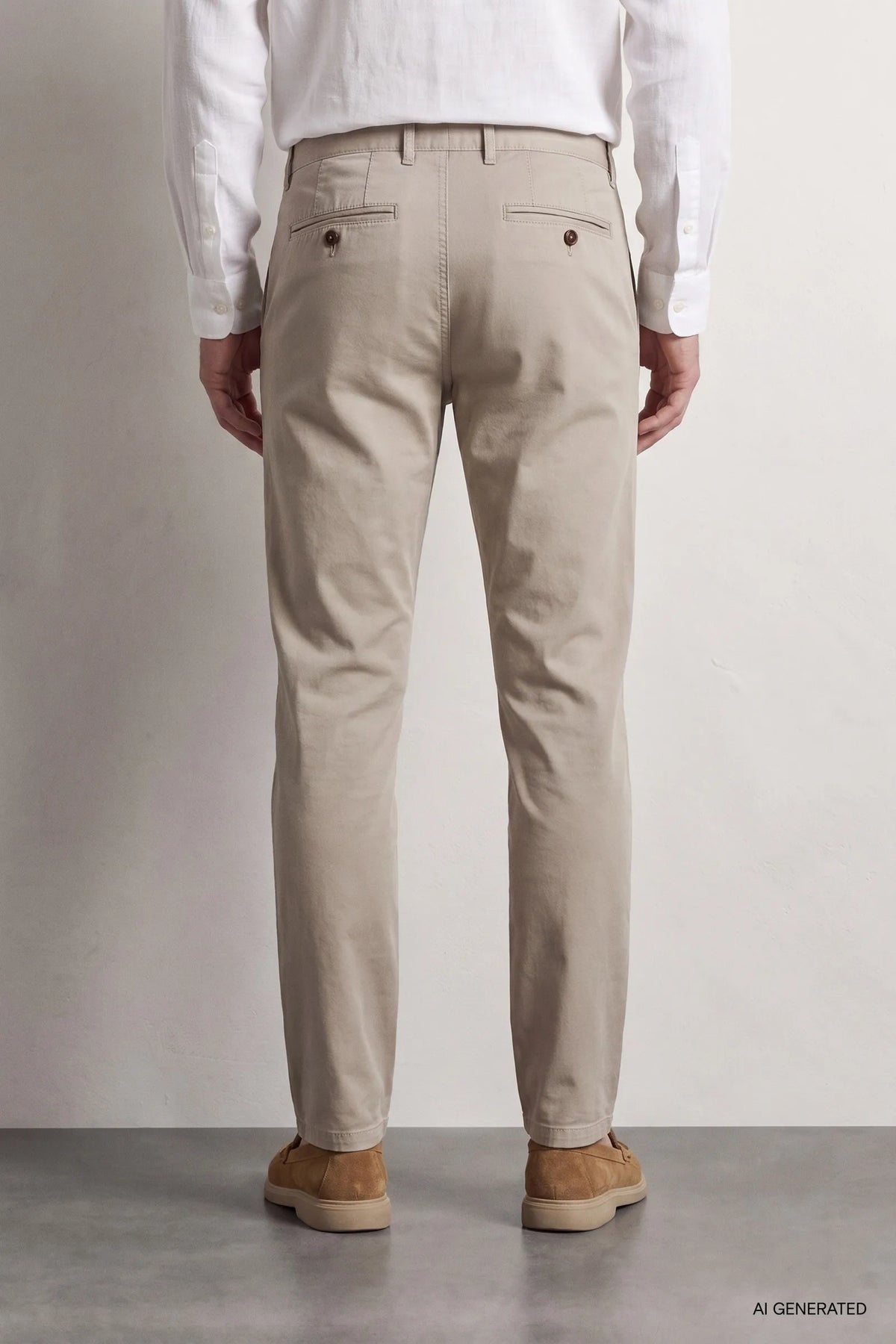Twn Slim Fit Taş Armürlü Chino Pantolon