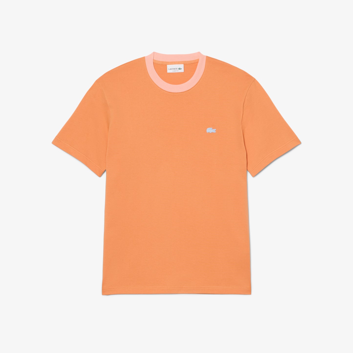 Lacoste Classic Fit Erkek Turuncu T-shirt