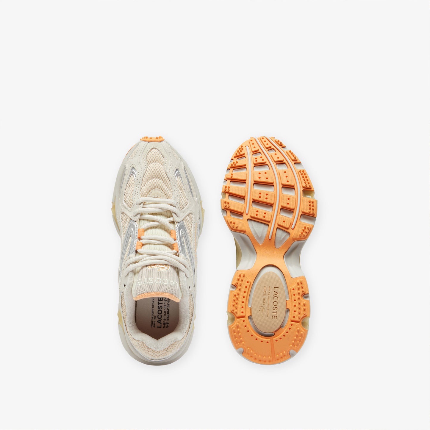 Lacoste L003 2k24 Kadın Bej Spor Ayakkabı