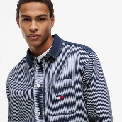 Tommy Hilfiger Regular Fit Erkek Siyah Gömlek