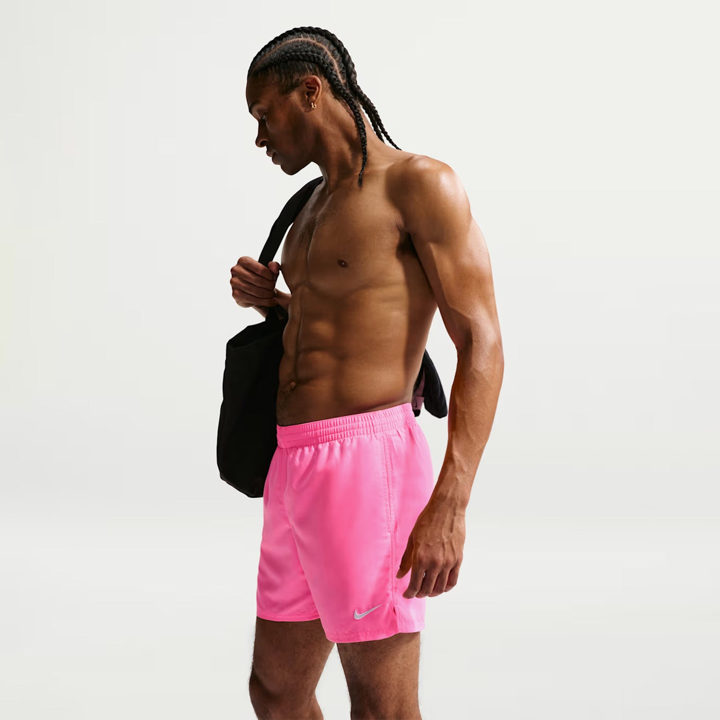 Nike Swim Breaker Solid Essential Erkek Pembe Deniz Şortu