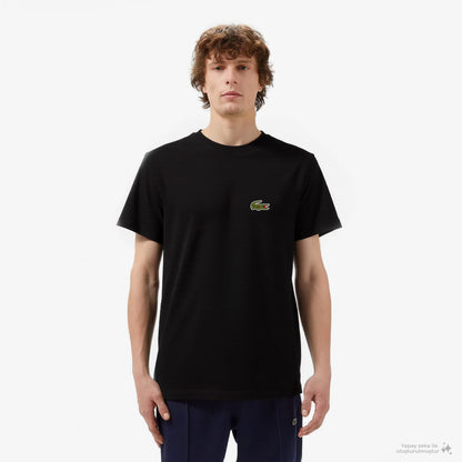 Lacoste Loose Fit Erkek Siyah T-shirt