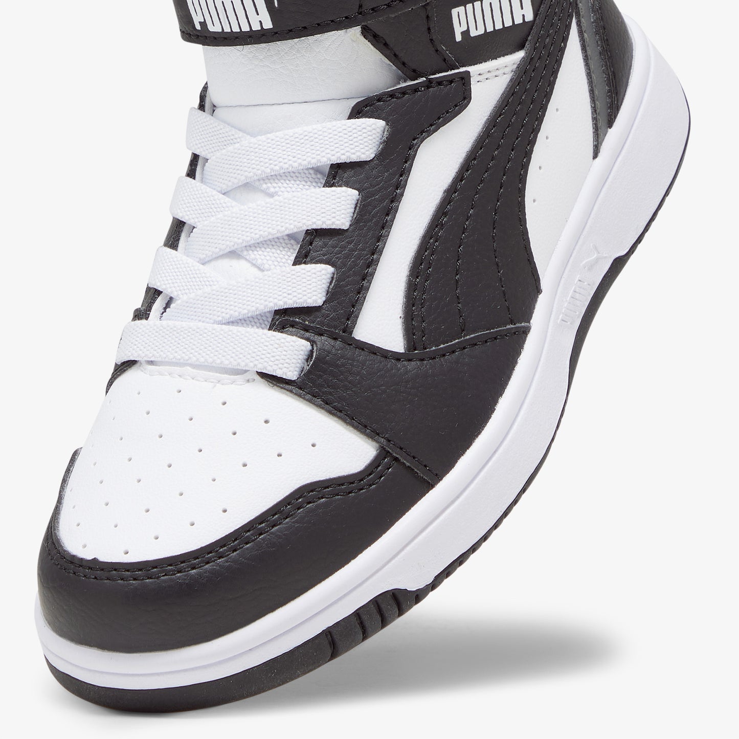 Puma Rebound V6 Mid Çocuk Siyah Spor Ayakkabı