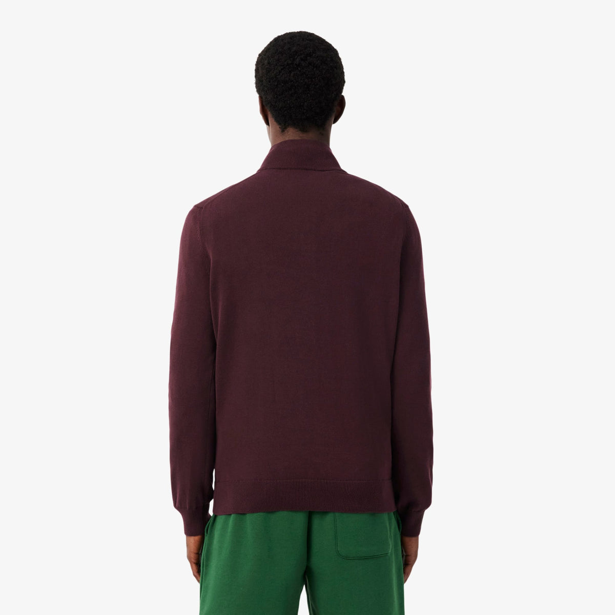 Lacoste Regular Fit Erkek Bordo Kazak