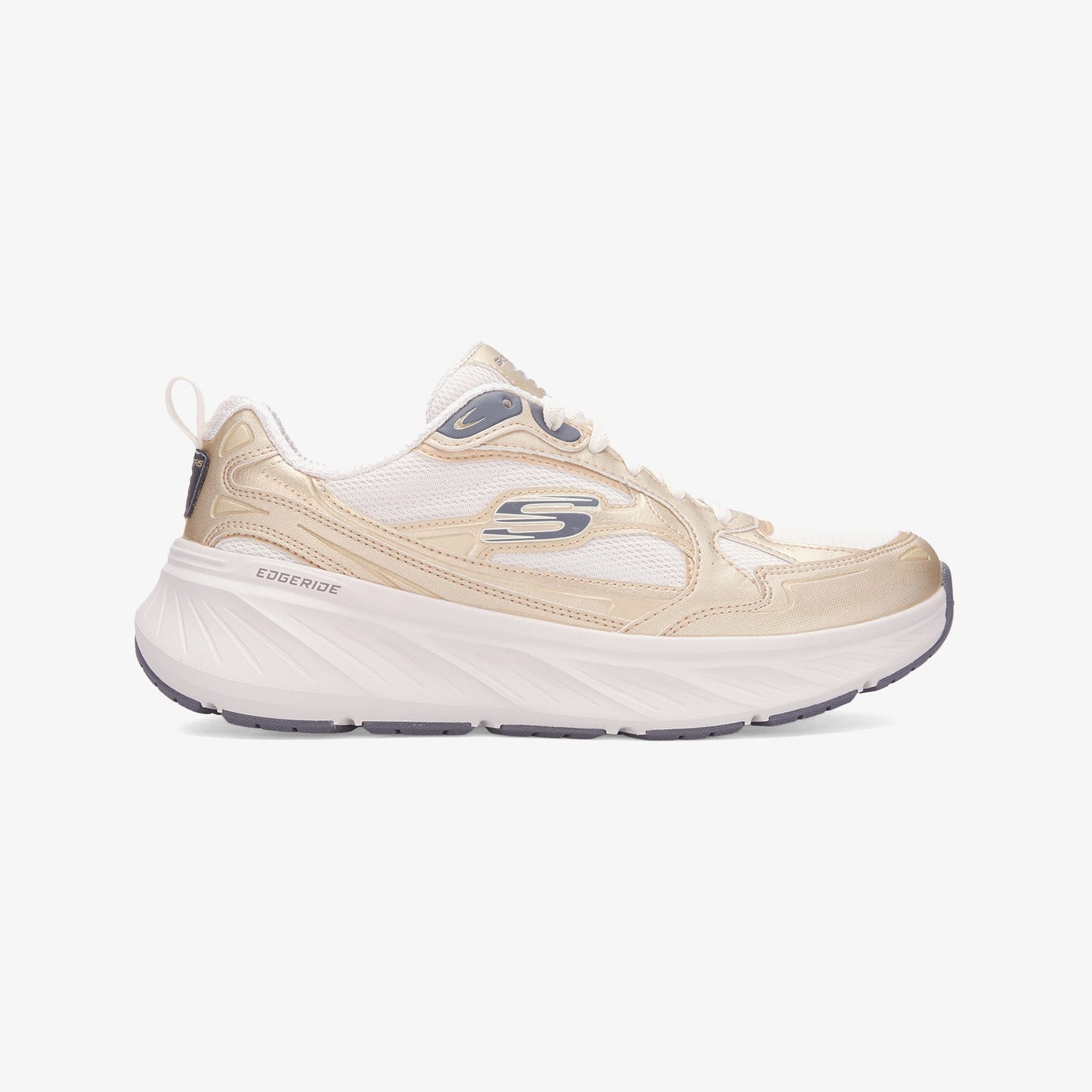 Skechers Edgeride Kadın Natürel/gold Spor Ayakkabı