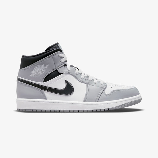 Jordan Air 1 Mid Erkek Gri Spor Ayakkabı