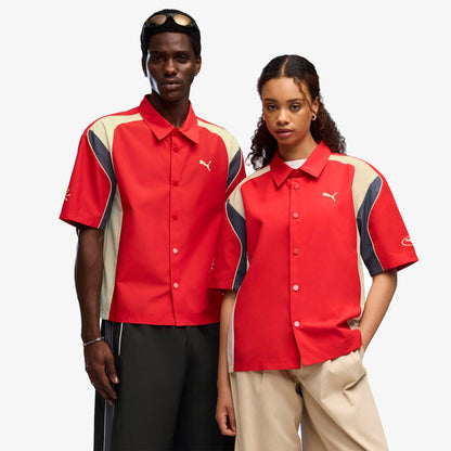 Puma Future Archive Unisex Kırmızı Gömlek