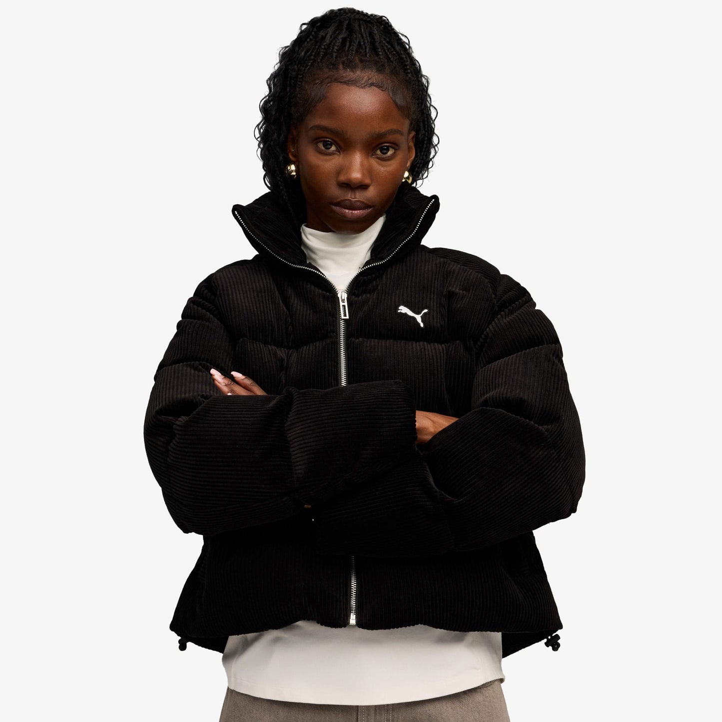 Puma Wardrobe Essentials Relaxed Kadın Siyah Ceket