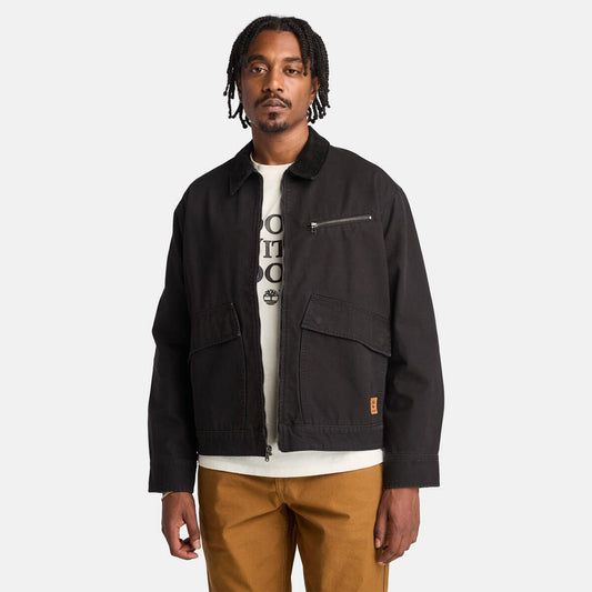 Timberland Straford Washed Regular Fit Erkek Siyah Ceket