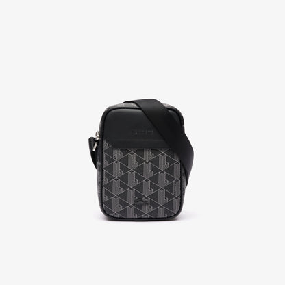 Lacoste The Blend Erkek Monogram Siyah Postacı Çantası