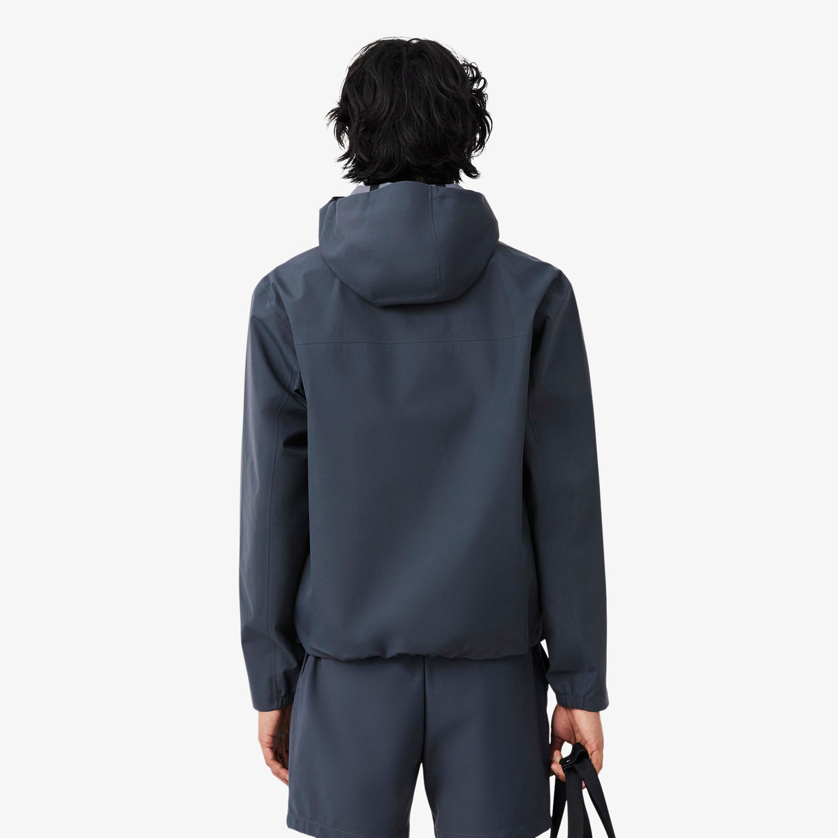 Lacoste Regular Fit Erkek Lacivert Yağmurluk