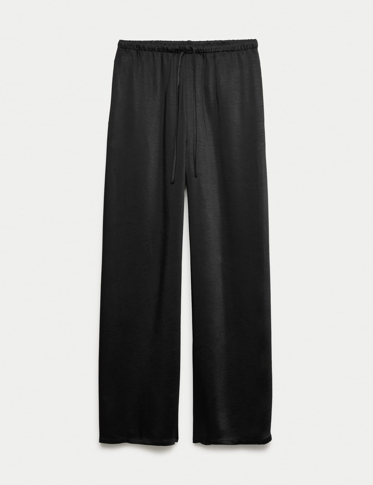 Saten Geniş Paça Pantolon