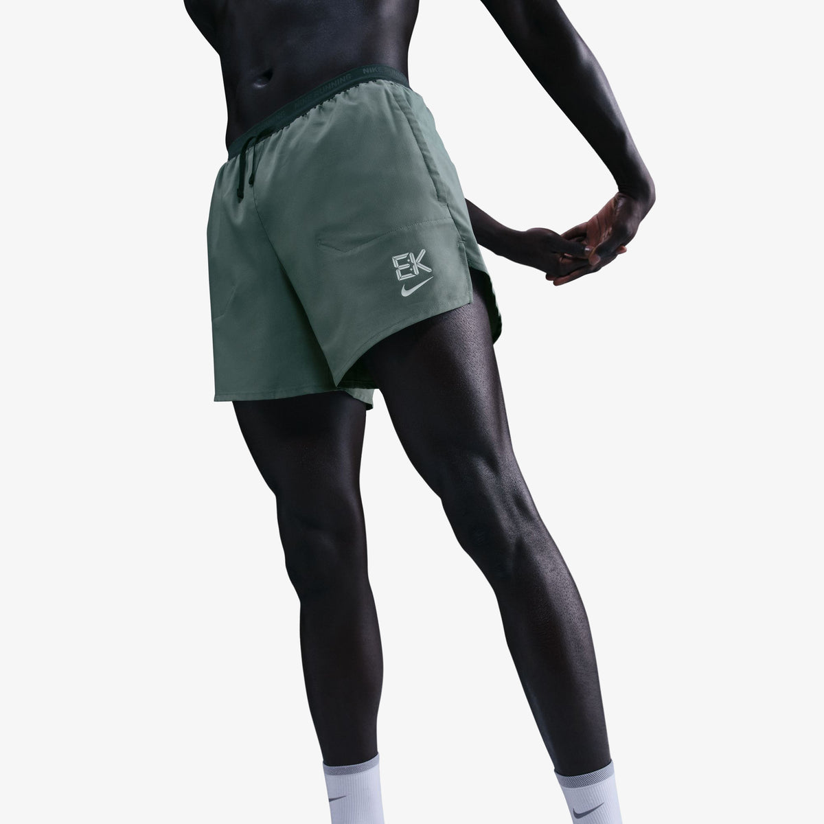 Nike Stride Eliud Kipchoge Erkek Yeşil Koşu Şort